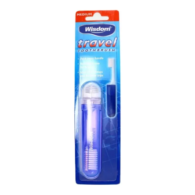 Wisdom Adult Travel Toothbrush